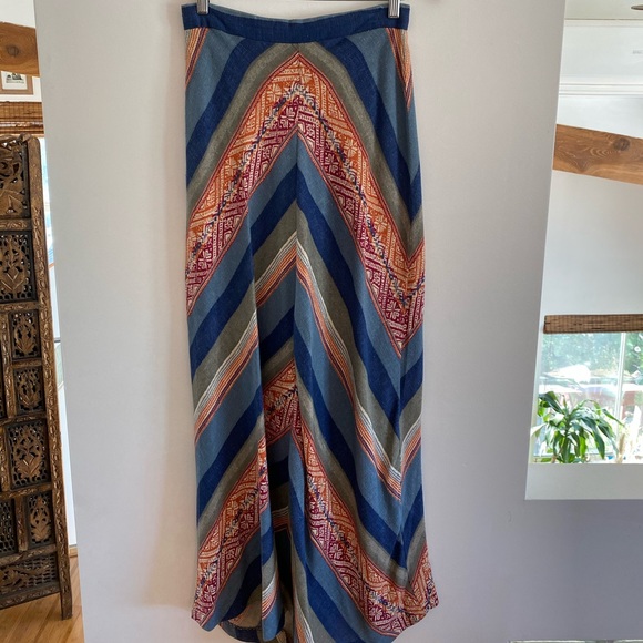 Vintage Linen 70’s skirt - Picture 8 of 8